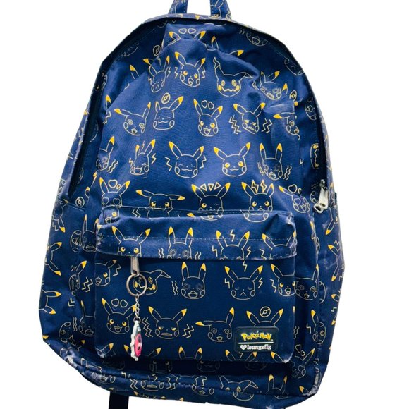 Disney Loungefly Pokemon Printed Shoulder Bagpack - Picture 1 of 4